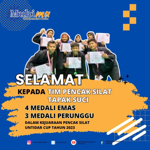 Kemenangan Gemilang Tim Pencak Silat SMA Muhammadiyah 1 Muntilan di Untidar Cup 2023